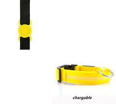 LED Luminous Dog Collar - Transparent Silicone Locator
