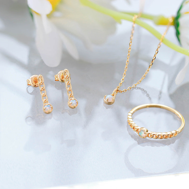 Japanese Antique Artificial Aussie Silver Plated 14K Gold Ring