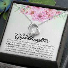 Brave Granddaughter - Forever Love Necklace