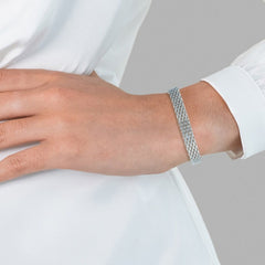 Women's Chain Bracelet Business Casual Golden Silver Metal Bracelet Jewelry