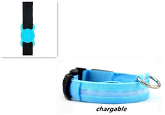LED Luminous Dog Collar - Transparent Silicone Locator